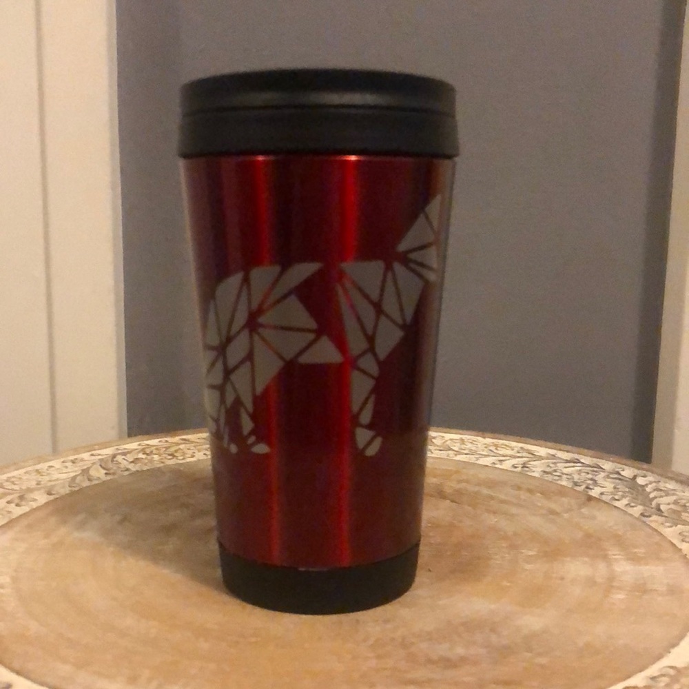 Red Stainless Steal Coffee Cup